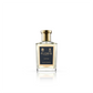 A 50ml bottle of Floris London's Santal Eau de Toilette, featuring a woody fougère scent, gold cap, and black label.